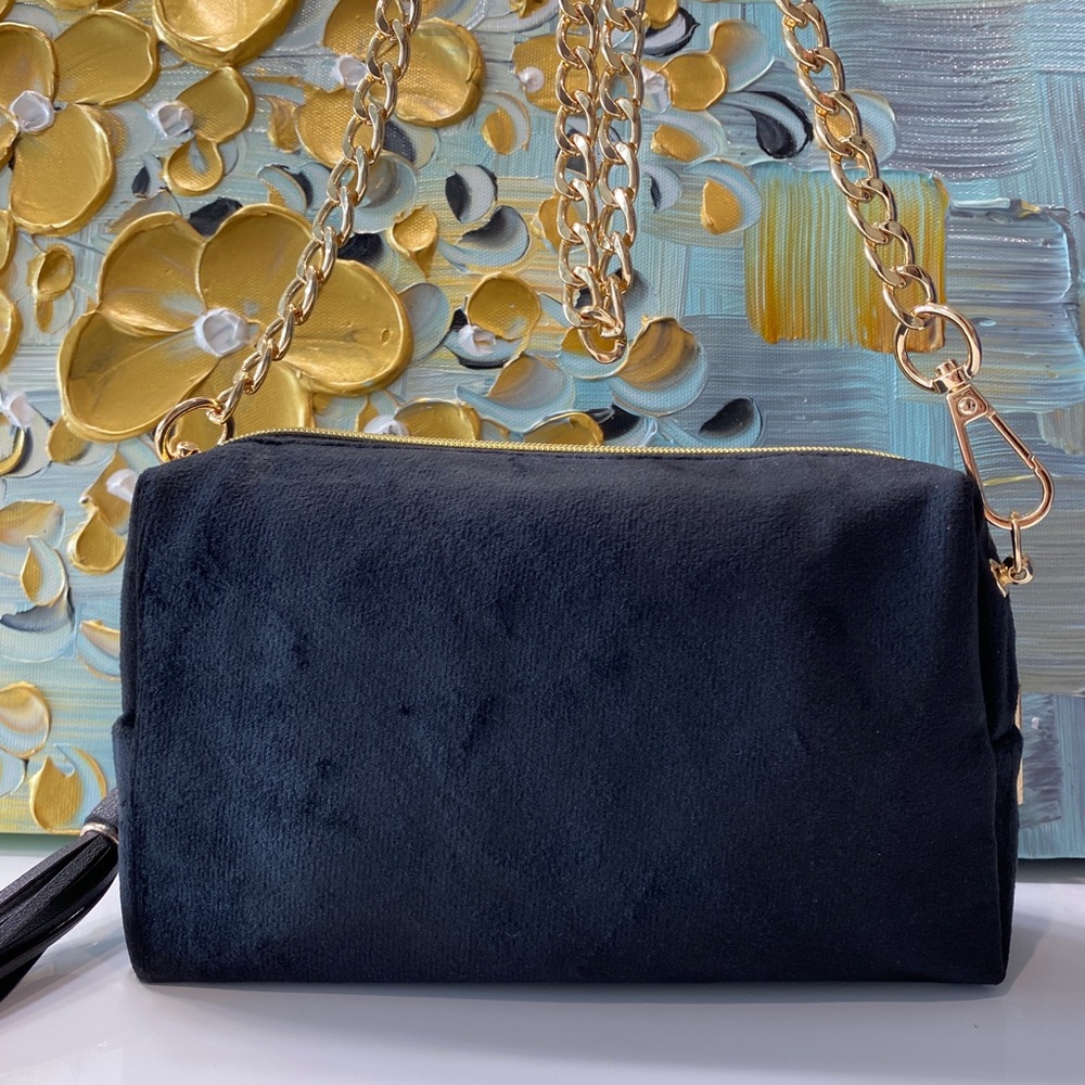 SOLD YSL Cosmetic Pouch to Crossbody Bag - Picture 3 of 8